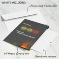 Hey Dad... Music and Lights Pop-Up Card