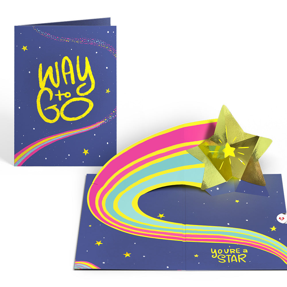 You're a Star Light-Up Pop-Up Card