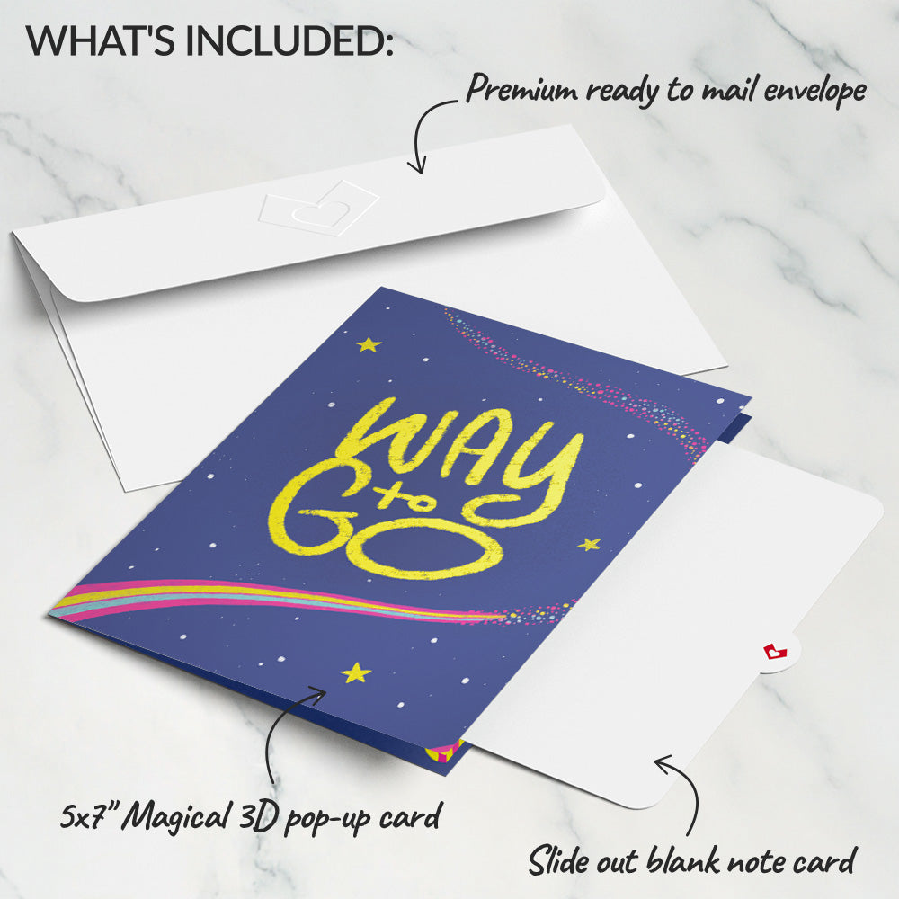 You're a Star Light-Up Pop-Up Card