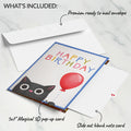 Birthday Cat-astrophe Music and Lights Pop-Up Card