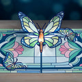 Stained Glass Butterfly Light-Up Pop-Up Card
