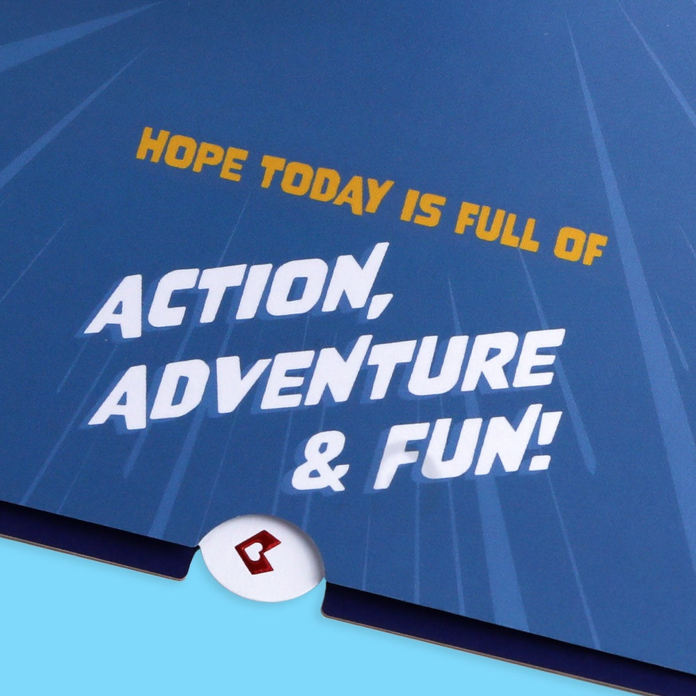 PAW Patrol Chase 'Paws-itively Amazing' Plushpop Card