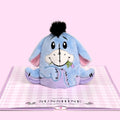 Disney's Winnie the Pooh Eeyore 'You Bring Sunshine' Plushpop Card