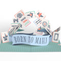 Crack Bam Dot Mahjong Pop-Up Card