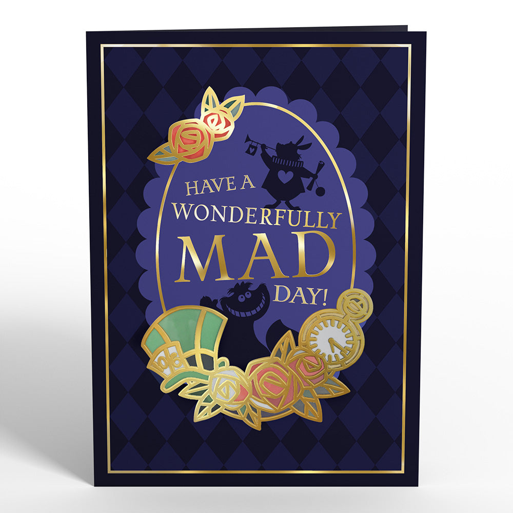 Disney's Alice in Wonderland Always Curious Suncatcher Card