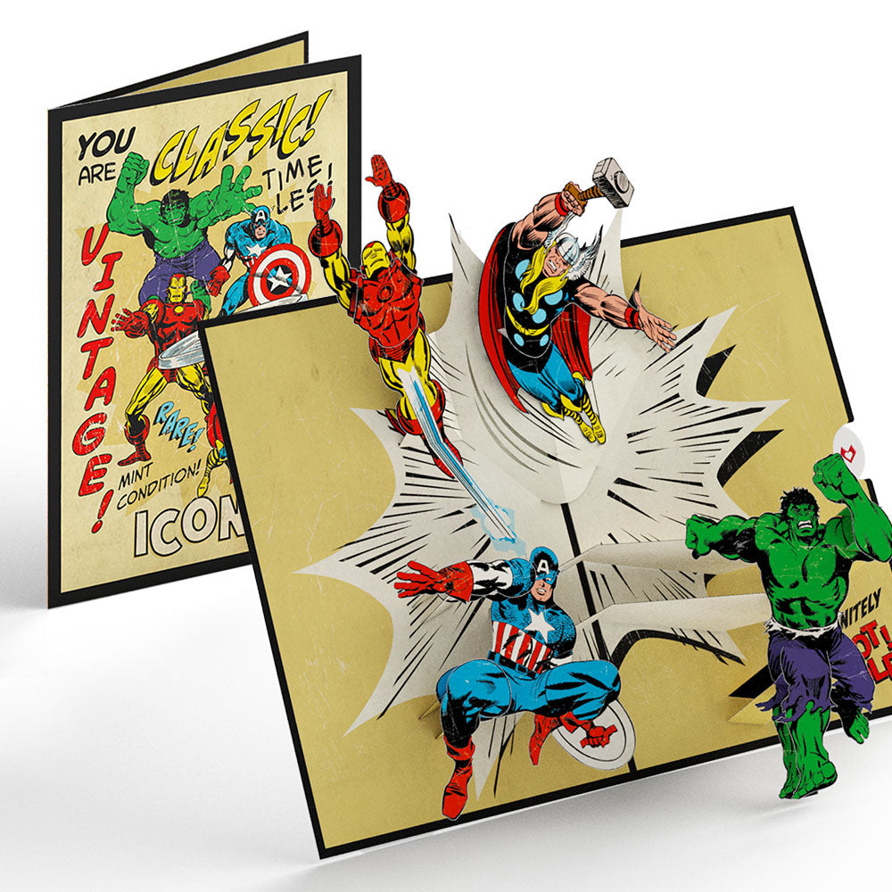 Marvel Comics You Are Classic Pop-Up Card