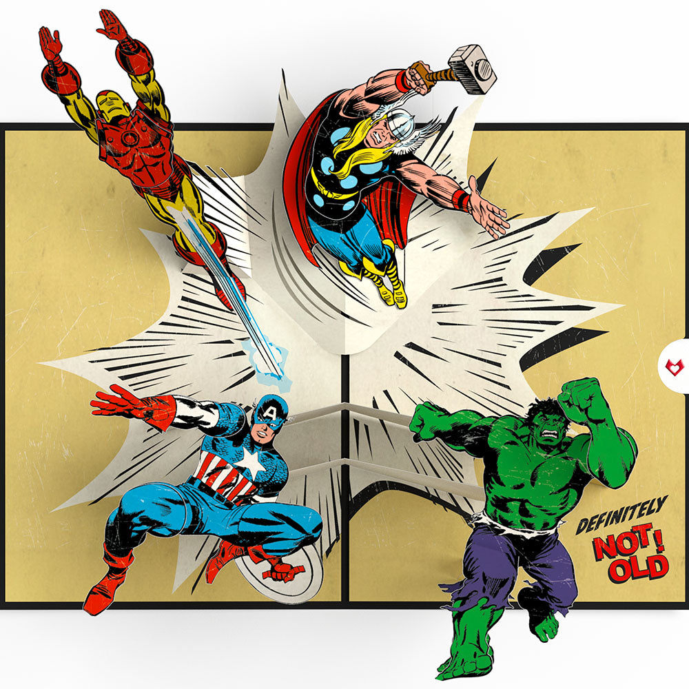 Marvel Comics You Are Classic Pop-Up Card