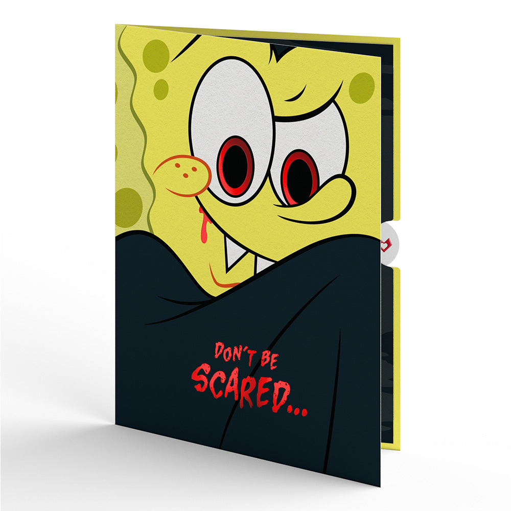 SpongeBob SquarePants Happy Halloween Pop-Up Card