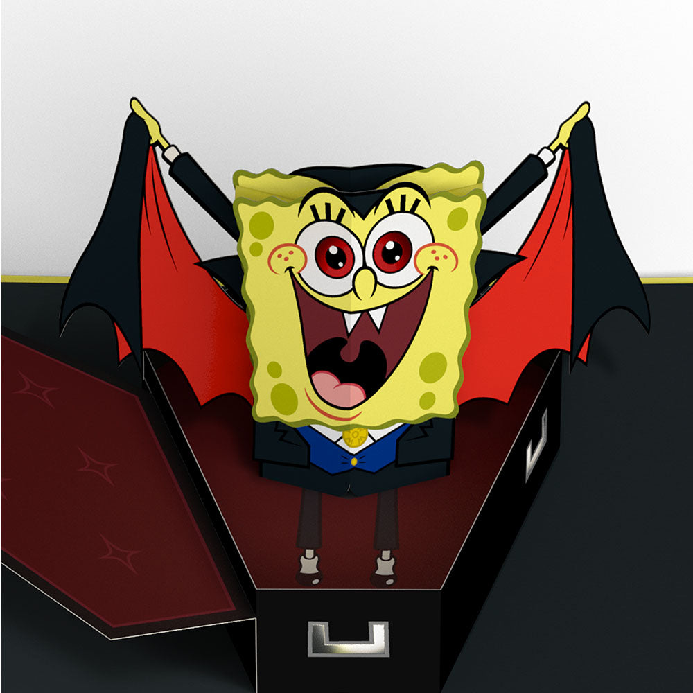SpongeBob SquarePants Happy Halloween Pop-Up Card