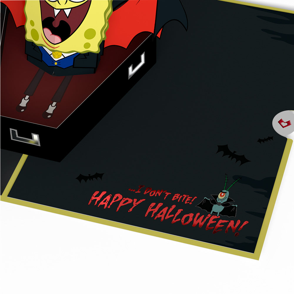 SpongeBob SquarePants Happy Halloween Pop-Up Card