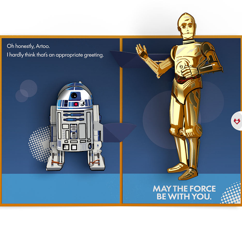 Star Wars™ R2-D2™ and C-3PO™ Pop-Up Card