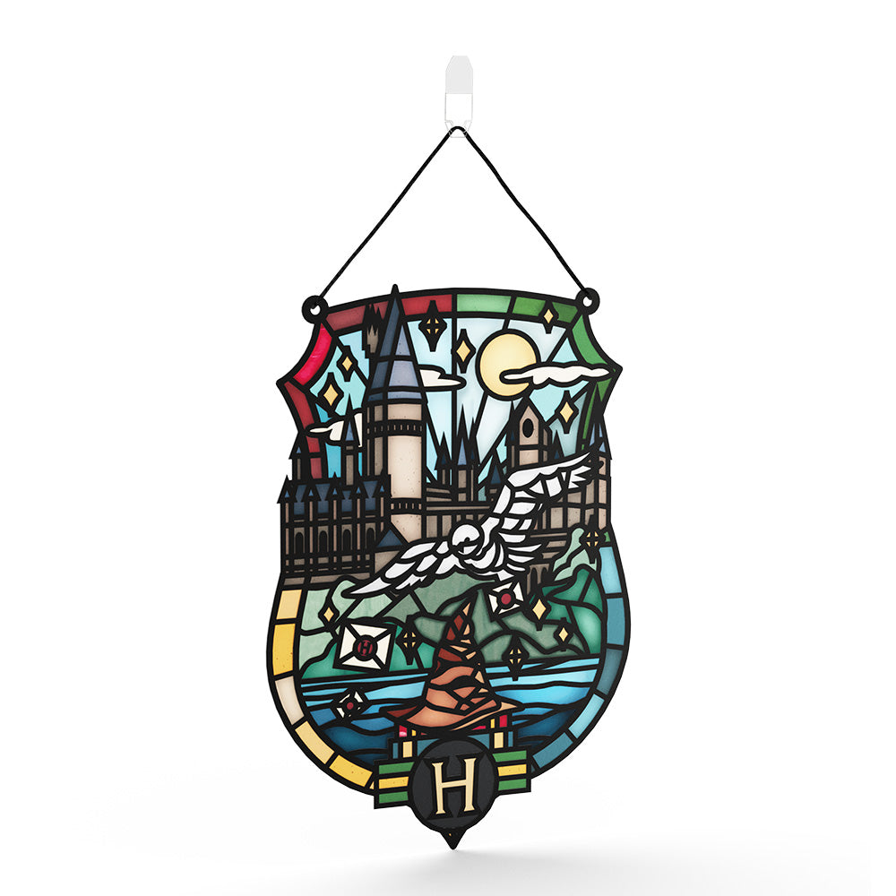 Harry Potter™ Sending Magic Hogwarts™ Suncatcher Card