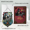 Harry Potter™ Sending Magic Hogwarts™ Suncatcher Card