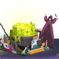 Toil and Trouble Halloween Cauldron Music and Lights Pop-Up Card