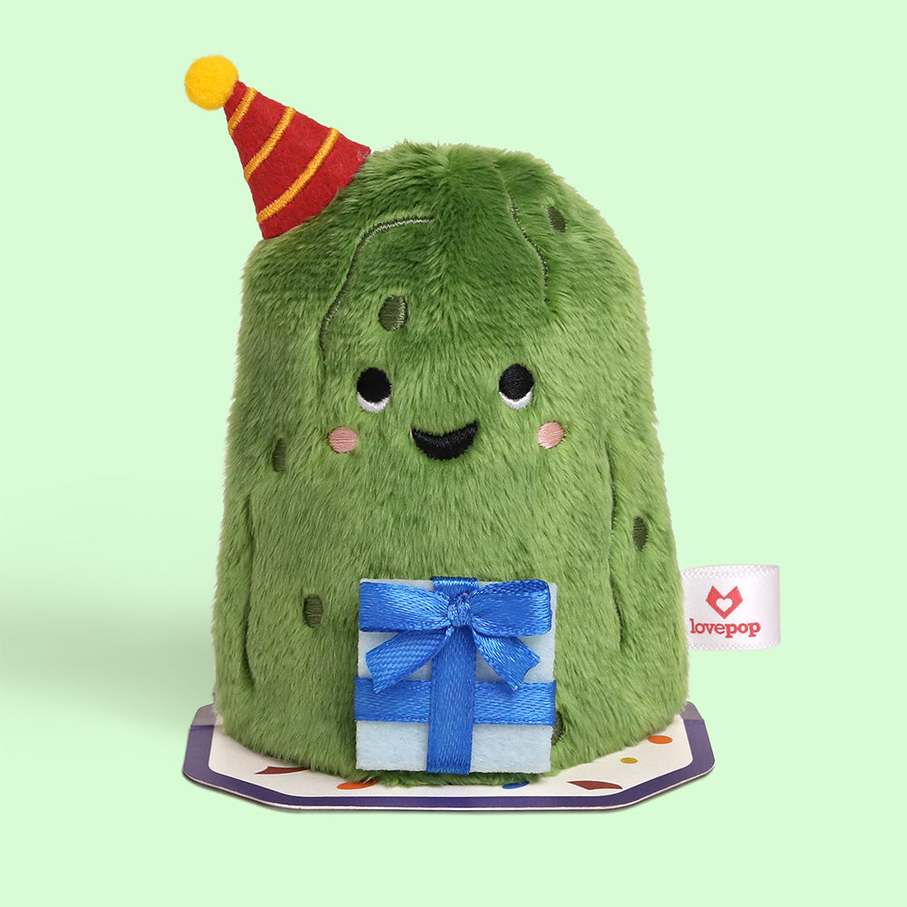 'Big Dill' Birthday Pickle Plushpop Card