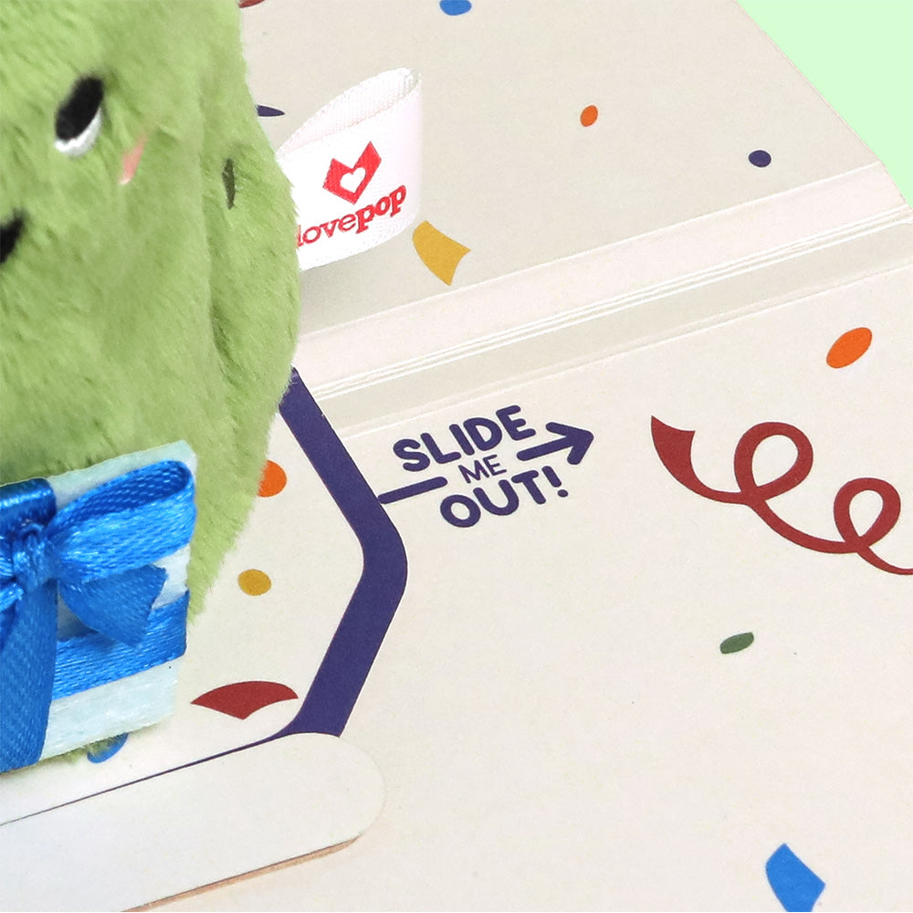 'Big Dill' Birthday Pickle Plushpop Card