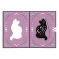 Mystic Black Cat HeartFelt Charm Card™