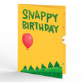 Snappy Birthday Alligator Pop-Up Card & Light-Up Bouquet Bundle
