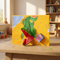Snappy Birthday Alligator Pop-Up Card
