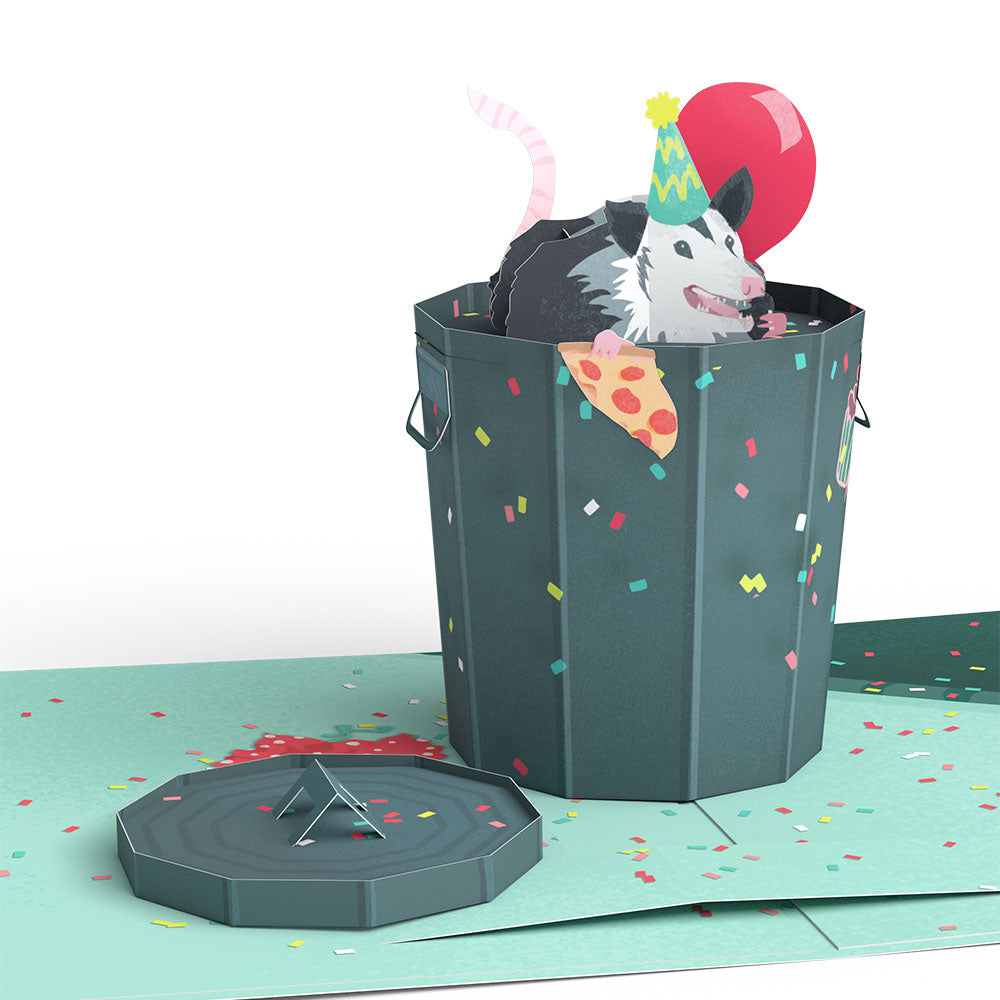 Awe-ssum Possum Birthday Pop-Up Card