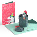 Awe-ssum Possum Birthday Pop-Up Card & Glitter Bouquet Bundle