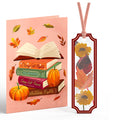 Cozy Fall Petal Pressed™ Bookmark Card