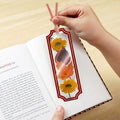 Cozy Fall Petal Pressed™ Bookmark Card