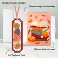Cozy Fall Petal Pressed™ Bookmark Card