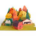 Fall Rustic Farm Pop-Up Card