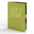 Keep it Creepy Halloween Skull Music and Light Pop-Up Card