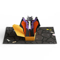Count Catula Halloween Vampire Cat Pop-Up Card