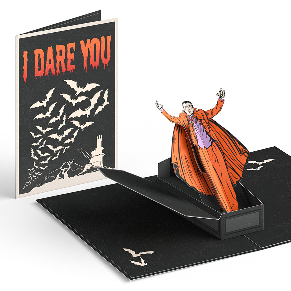 Universal Monsters Dracula Bloody Good Day Pop-Up Card