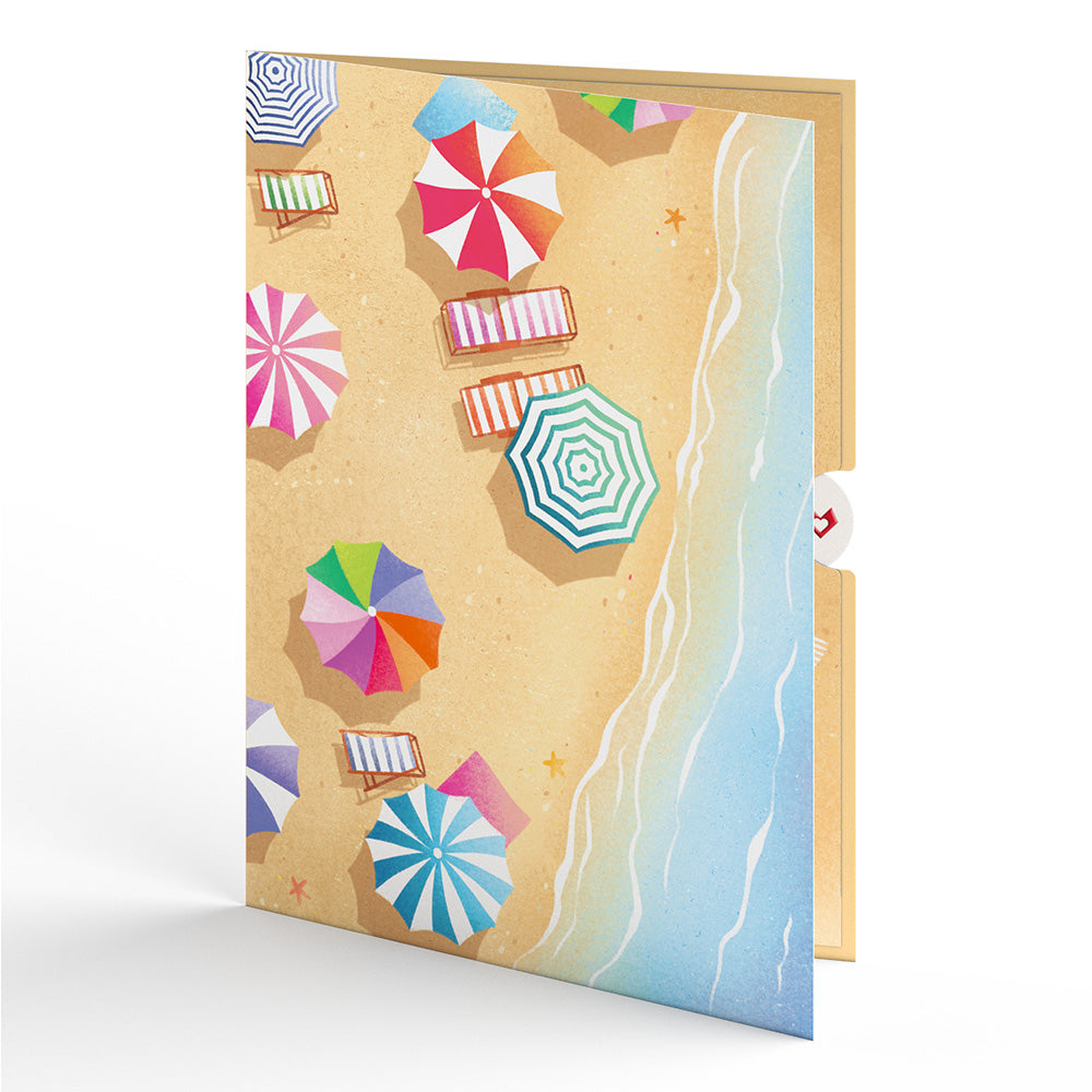 Perfect Beach Day Pop-Up Card