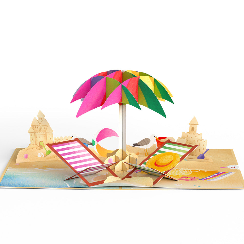 Perfect Beach Day Pop-Up Card
