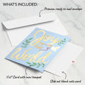 Joy to the World Angel Classic Ornament Card