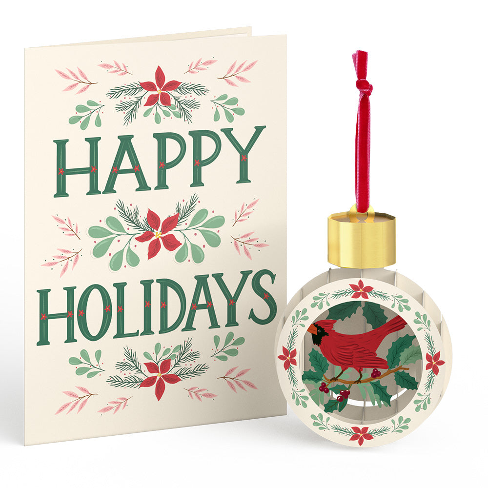 Timeless Christmas Classic Ornament Card 3-Pack
