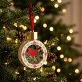 Holiday Cardinal Classic Ornament Card