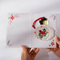 Holiday Cardinal Classic Ornament Card