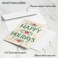 Holiday Cardinal Classic Ornament Card