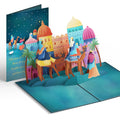 Three Wise Men Guiding Star Christmas Pop-Up Card
