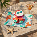 Warm Wishes Seaside Santa Pop-Up Card