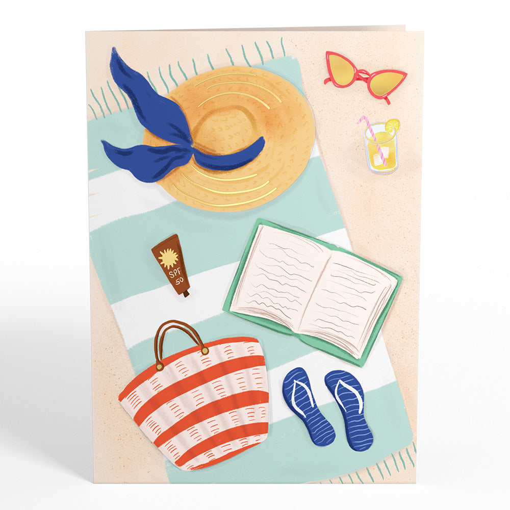 Summer Stories Petal Pressed™ Bookmark Card