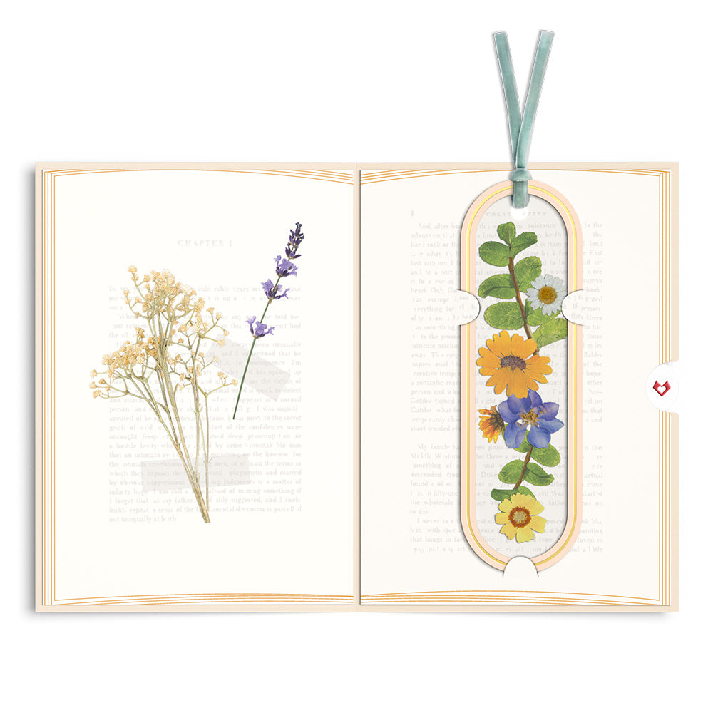 Summer Stories Petal Pressed™ Bookmark Card
