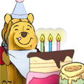 Disney's Winnie the Pooh Birthday Treat Pop-Up Card