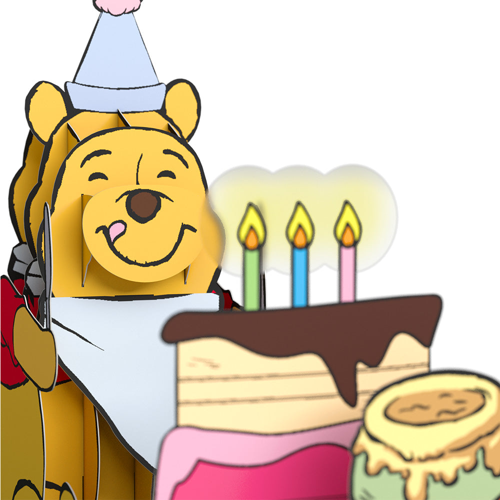 Disney's Winnie the Pooh Birthday Treat Pop-Up Card