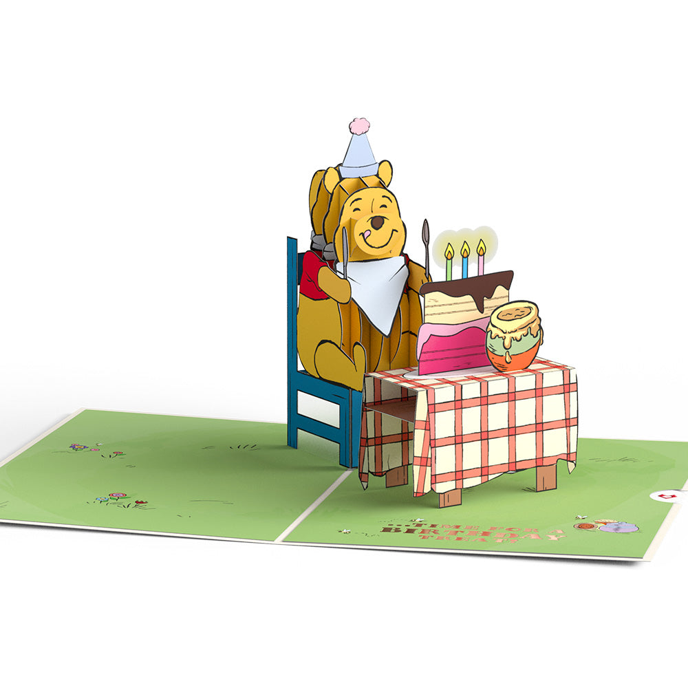 Disney's Winnie the Pooh Birthday Treat Pop-Up Card
