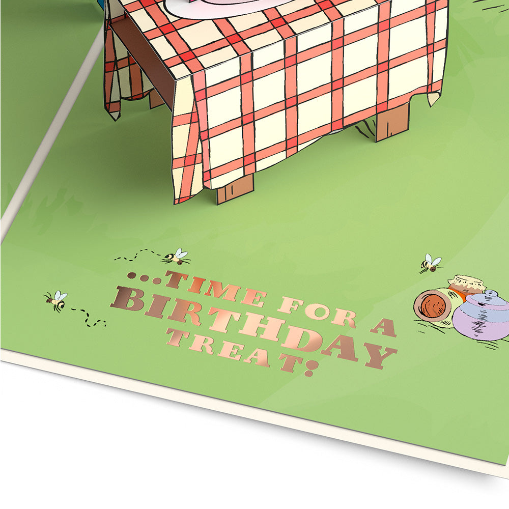 Disney's Winnie the Pooh Birthday Treat Pop-Up Card