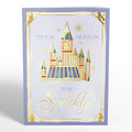 Disney Princess 'Tis the Season to be Sparkly Suncatcher Card