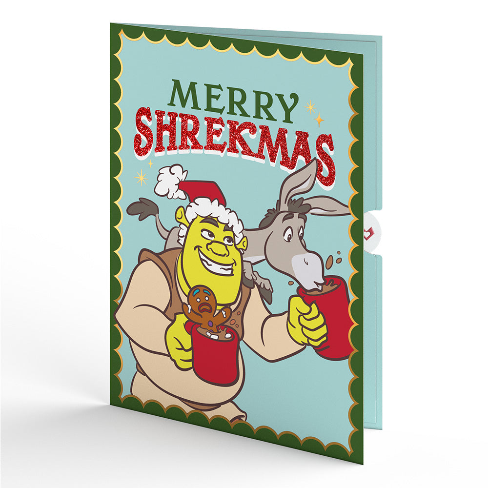 Shrek Merry Shrekmas Pop-Up Card
