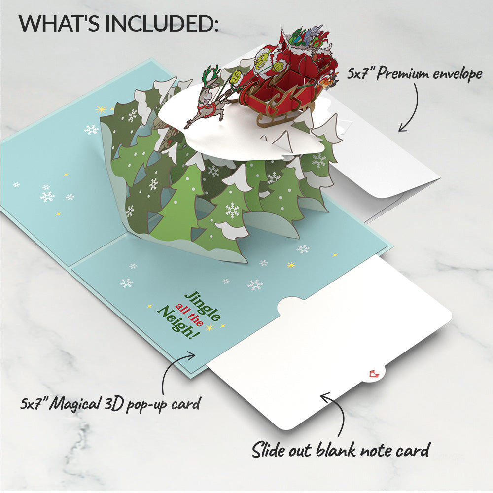 Shrek Merry Shrekmas Pop-Up Card